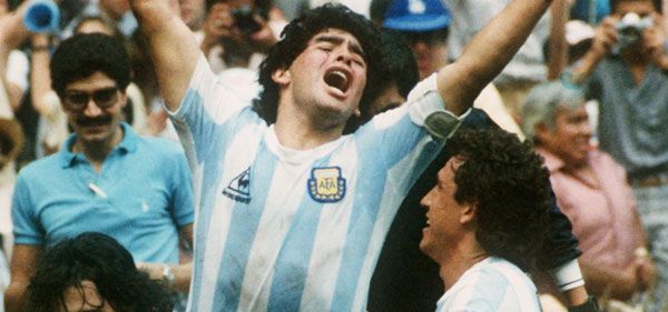Maradona y Valdano