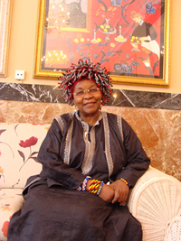 Alice Knon, preidenta de la Asociacion para la Defensa de los Homosexuales en Camerún