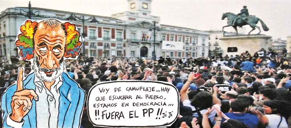 Acampada en Puerta del Sol