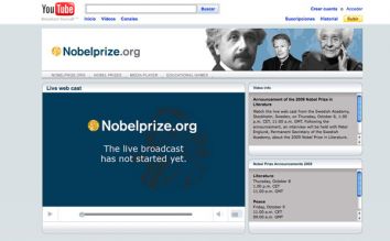 Canal de los Nobel en Youtube