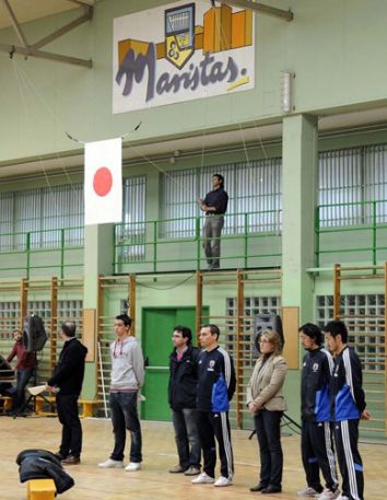 Japn ha estado presente en actos deportivos y en colegios.