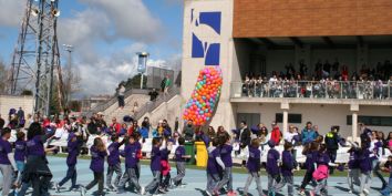 Ceremonia de inauguracin de las Olimpiadas Escolares