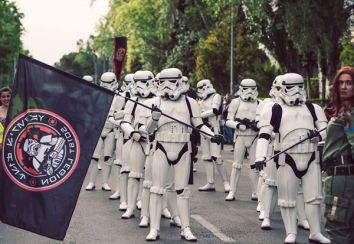 Habr un desfile de actores representando los protagonistas de 'Star Wars'