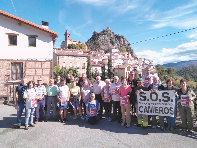 ‘SOS Cameros’ secundó el paro promovido por la Coordinadora de la España vaciada.