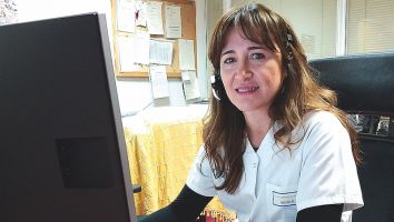Silvia Simn, mdico de emergencias sanitarias 061 del Servicio Riojano de Salud  Javier Alfaro (GENTE)