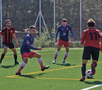 Partido de la Copa RFFM entre el Unin Adarve y el Mstoles URJC