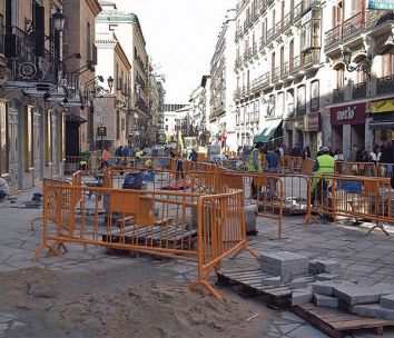 La reforma de la calle de Arenal concluy el pasado mes de agosto