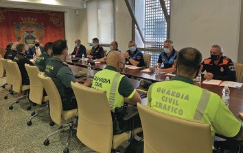 Junta de seguridad sobre las fiestas de San Nicasio en Leganés