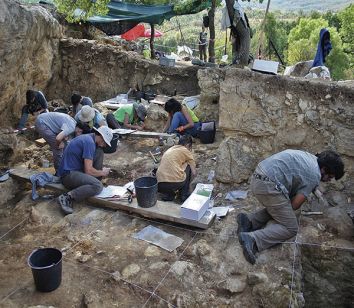 Excavación arqueológica en La Pinilla
