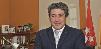 David Pérez atendió a GENTE en la sede de la Consejería · CHEMA MARTÍNEZ