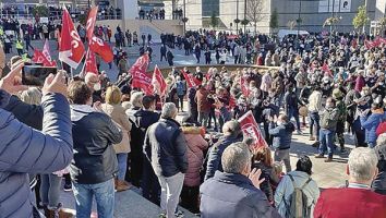 Manifestación del pasado sábado en Fuenlabrada