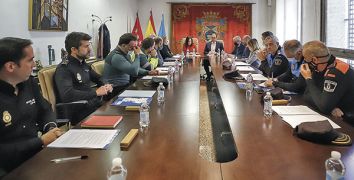 Reunión de la Junta de Seguridad Local de Leganés