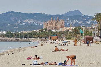 Los europeos eligen las playas de Baleares