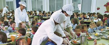 Comedor escolar en la Comunidad de Madrid