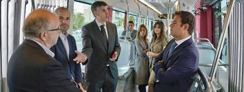 Presentación del nuevo Autobús de Uso Prioritario en Las Rozas