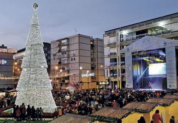 Iluminación navideña en Fuenlabrada