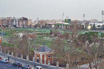 El nuevo pulmón verde de Chamberí está situado en la avenida de Pablo Iglesias 9
