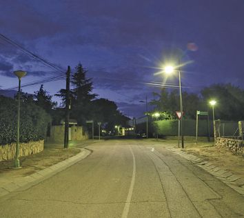 Una de las calles que vern mejorada su iluminacin